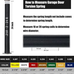 Garage Door Torsion Springs 