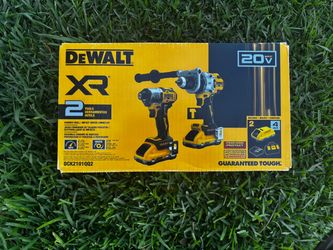 DeWalt XR 20V Hammer Drill & Impact Driver Combo Kit