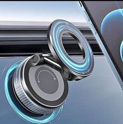 Magnetic Vacuum Suction Car Phone Mount