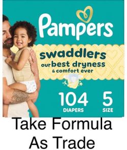 Pampers size 5 Swaddlers Diapers Pañales