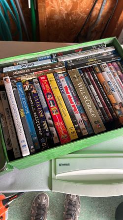 Box of CD movies