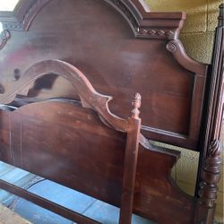 King  Bed Headers And Mirror Frame Wood From 