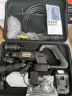 Brand new Cordless High Pressure Car Washer | Full Set with 21V Battery + Hard Carry Case