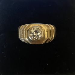 24 Karat Gold Diamond Ring