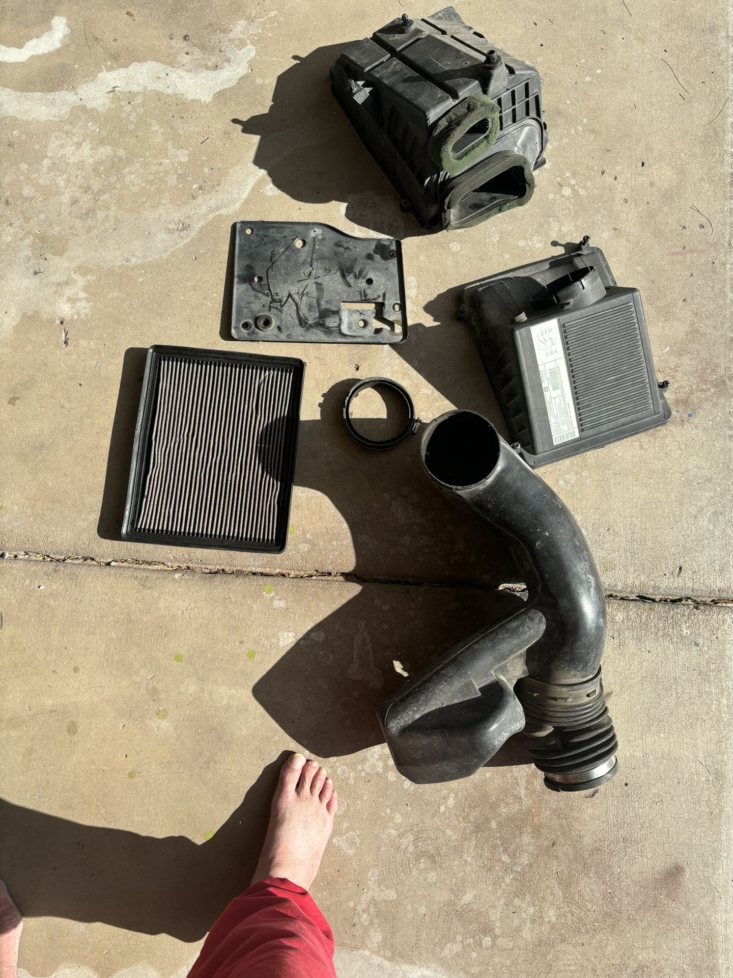 OEM COMPLETE AIR FILER AND INTAKE
