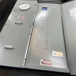 Eaton 400A Amp Main Electrical Meter Panel 40 Space 