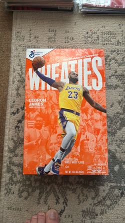 LeBron James Wheaties box