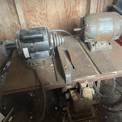 Table Saw And Planer