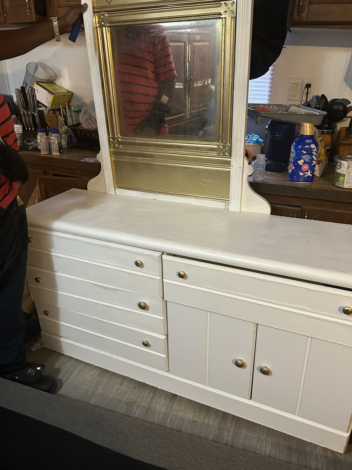 White Vanity Dresser & Desk