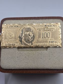 $100 BILL PENDANT