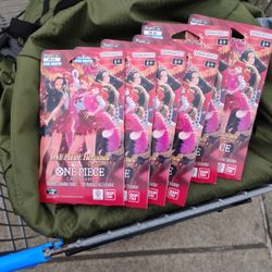 One Piece Heroine's Edition 6 Booster Packs Eng