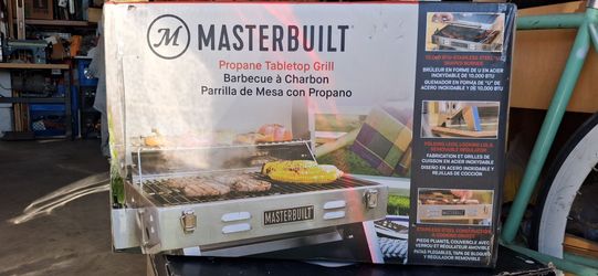 Masterbilt tabletop propane grill
