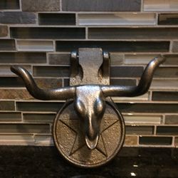 Texas Longhorn Door Knocker