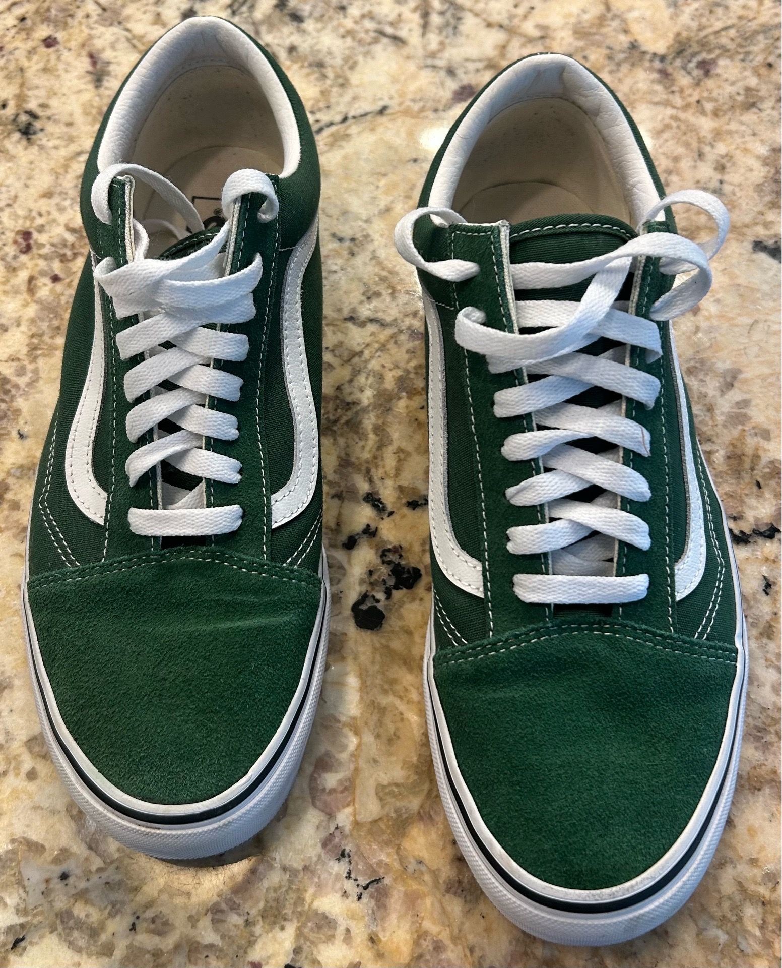 Vans Shoes, 11, Green, Mens
