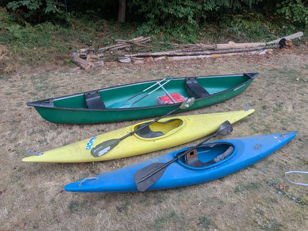 Canoe And Kayaks