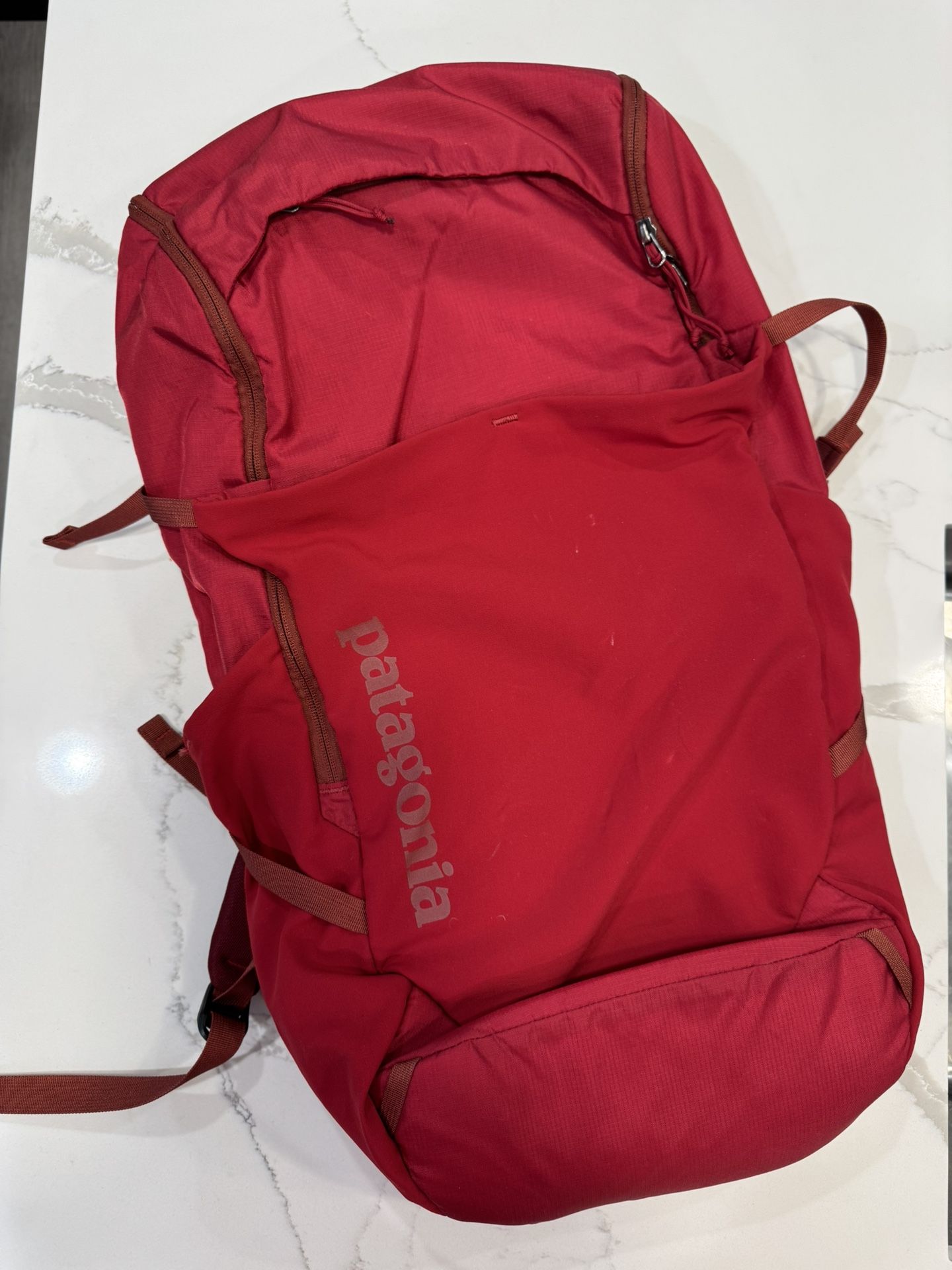 PATAGONIA L/XL Red Backpack For SPRING & SUMMER