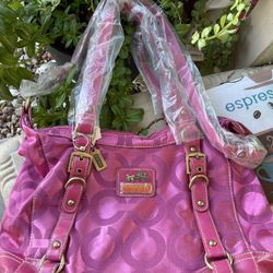 Vintage Coach Handbag 
