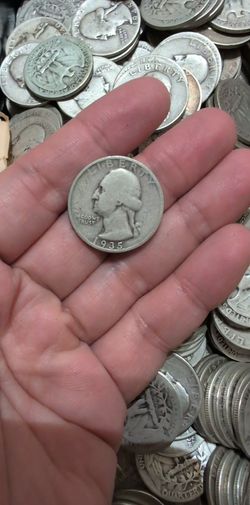 90% of Silver , Quarter coins