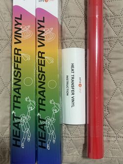 Red Iron On HTV Vinyl