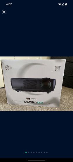 CINEMAX ULTRA D2 8K DIGITAL PROJECTOR & SELF LOCK SCREEN