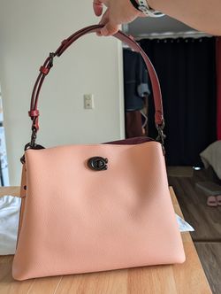 Coach Willow Shoulder Bag Colorblock C2267 — Tag Still On, Full Set