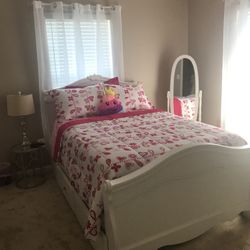 Full Size Bed With Storage 
