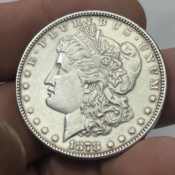 1878 Morgan Silver Dollar Coin 