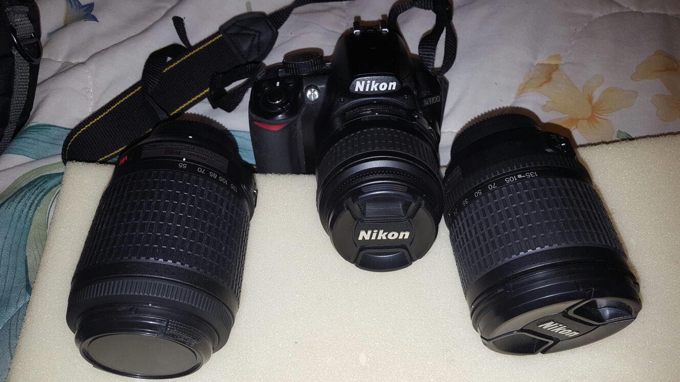 Nikon D 3100 SLR digital camera