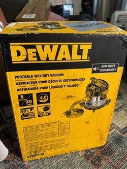 Dewalt Portable Wet/dry Vacuum 