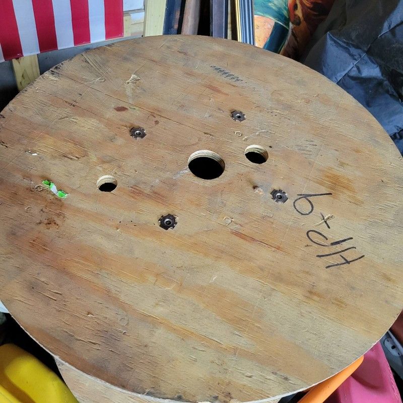 Wooden Spool