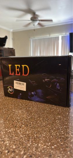 💡 QVEVDACAR RGB Interior Car LED Strip Lights — Ambient Lighting Kit