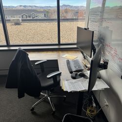 Office Furniture Sale: Desks, Monitors, TVs, Chairs 