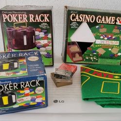 Poker Casino Card Game Sets For Party Or Other Function