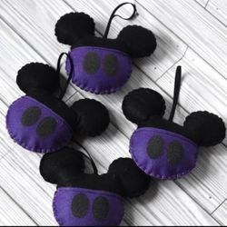 Halloween Mickey Mouse Pants / Felt Ornaments/ Tree Decor 