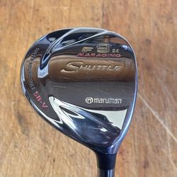 RARE - Japanese Maruman Shuttle 9 Wood Majesty