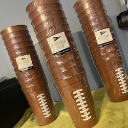 12 Piece Foot-ball Cups 