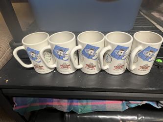 Vintage Mid 70s Jim Beam Club Coffee Cups Manufactured By Regal China