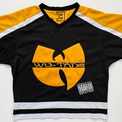 🔴Wu-Tang Hockey Jersey Size Large Rza Gza CREAM Killarmy Wu-Tang Clan