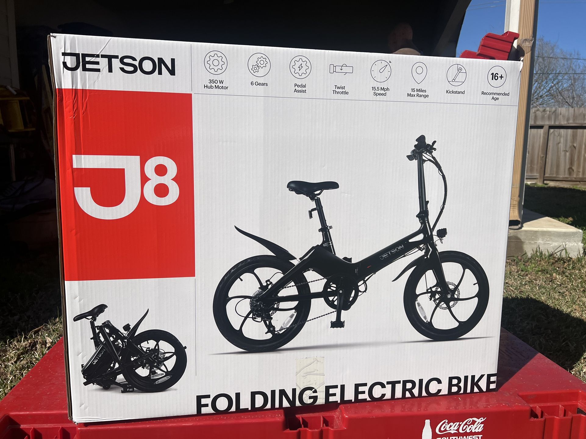 Jetson J8 Electric Folding Bike