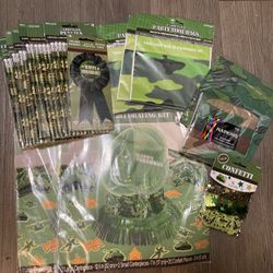 Camoflauge Party Decor 