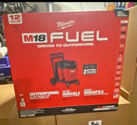 Milwaukee M18 FUEL 12-Gallon Wet/Dry Vacuum  (vacuum only)