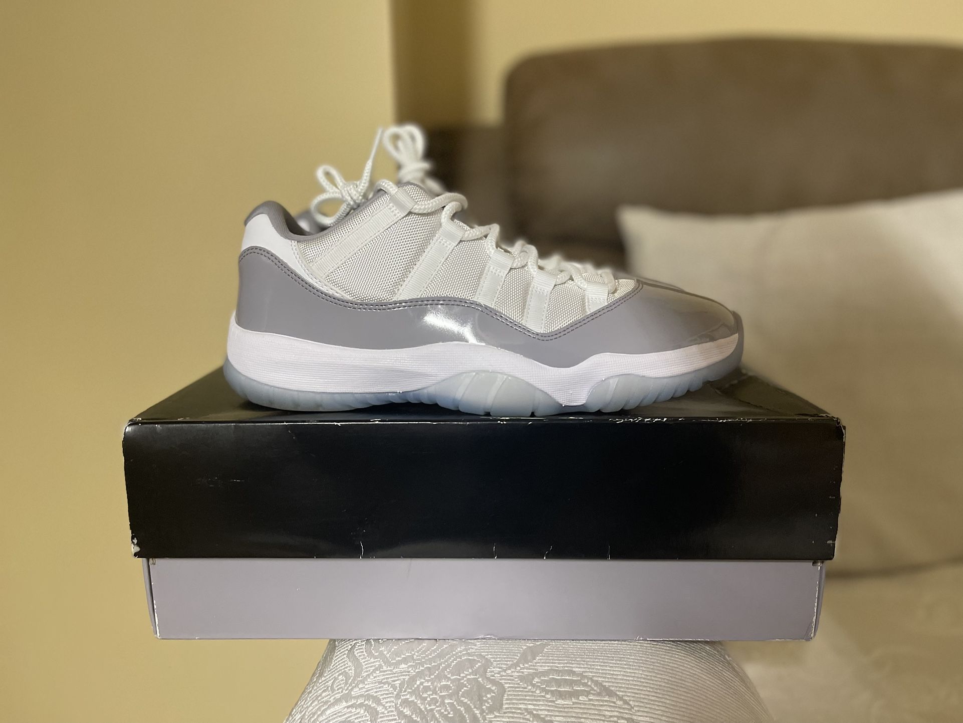 Air Jordan 11 Retro Low “ Cement Grey ” Size 10 Mens