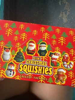 Mini Christmas Squishy Toys - Individually Wrapped