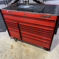 Snap on tool box KRL722 candy apple red.
