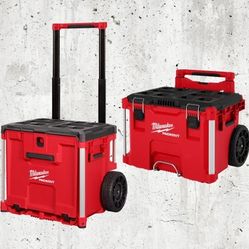 Milwaukee PACKOUT Rolling Stack: Rolling Tool Box & Rolling Drawer Bundle