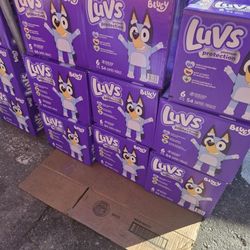 Luvs Diapers Size  6
