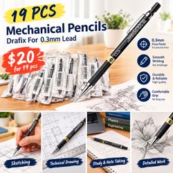 19 Brand New Mechanical Pencils – $20 for All!