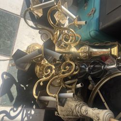 Old chandelier