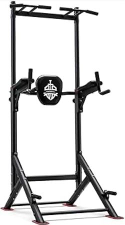 Power Tower Pull-Up Dip Station