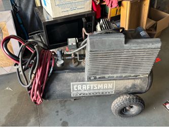 Portable air compressor